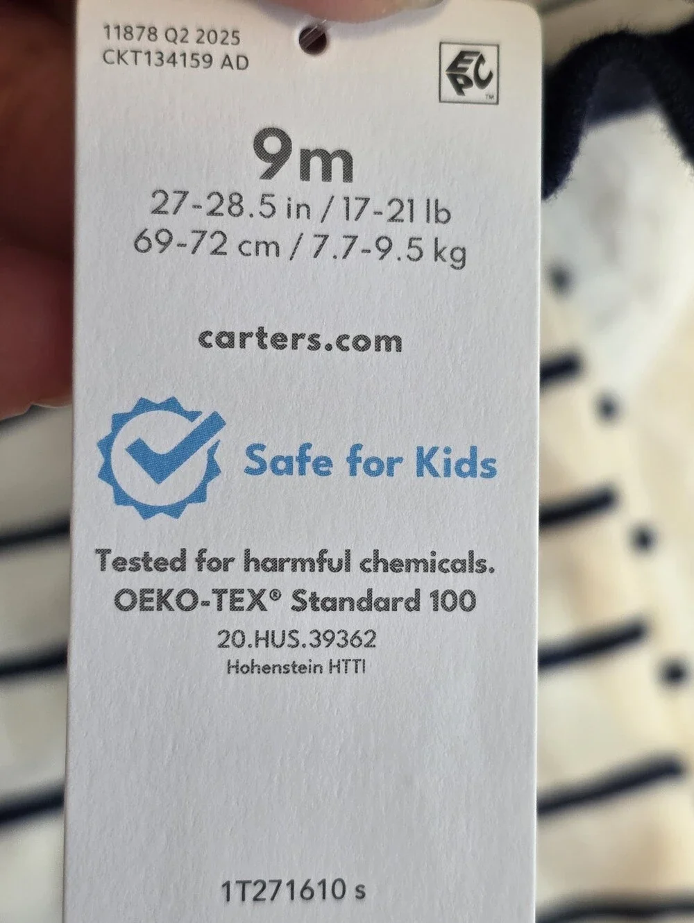 Carters Baby 9months  Bundle Of 3 Sets